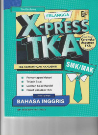 Image of XPress TKA Bahasa Inggris SMK/MAK