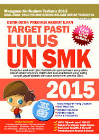 Target pasti lulus UN SMK 2015