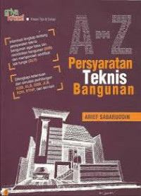 A - Z  Persyaratan teknis bangunan