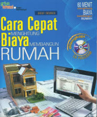 Cara cepat menghitung biaya membangun rumah