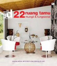 Seri gambar ruang 3 D, 22 ruang tamu mungil & fungsional
