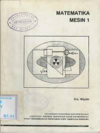 Image of Matematika Mesin 1