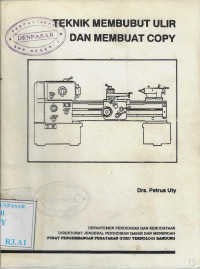 Image of Teknik Membubut Ulir dan Membuat Copy