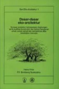 Dasar-Dasar Eko-Arsitektur