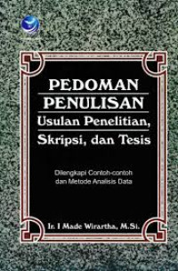 Pedoman penulisan Usulan penelitian,skripsi,dan tesis