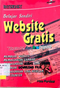 Belajar Sendiri Website Gratis Yahoo dan Tripad