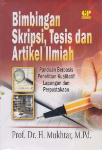 Bimbingan Skripsi,Tesis dan Artikel ilmiah