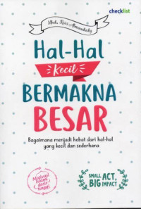 Hal-Hal Kecil Bermakna Besar