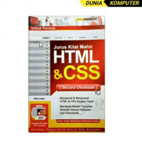 Jurus kilat mahir HTML dan CSS