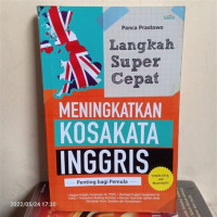 Langkah Super Cepat Meningkatkan Kosakata Inggris