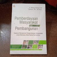 Pemberdayaan Masyarakat dan Pembangunan