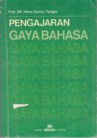 Penganjaran Gaya Bahasa