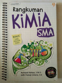 Rangkuman kimia SMA