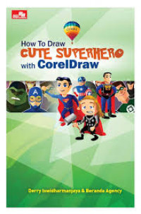 How to draw cute superhero with coreldraw