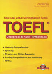 Soal-Soal Untuk Meningkatkan Score TOEFL