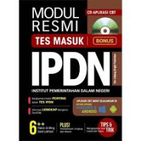 Modul Resmi Tes Masuk IPDN Institut Pemerintah Dalam Negeri