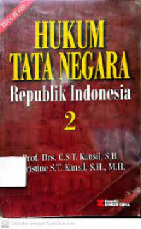 Hukum tata negara Republik Indonesia 2