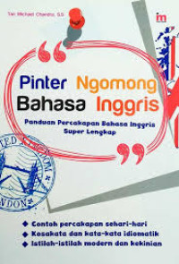 Pinter Ngomong Bahasa Inggris