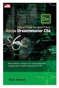 Solusi Tepat Menjadi Pakar Adobe Dreamweaver CS6