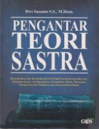 Pengantar teori sastra