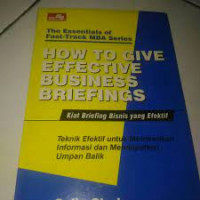 How To Give Effective Business Briefings