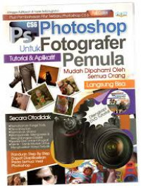 CS6 Photoshop Untuk Fotografer Pemula