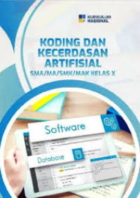 Image of Koding dan Kecerdasan Artifisial - Kurikulum Nasional - Kelas X