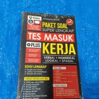 Paket Soal Super Lengkap Tes Masuk Kerja