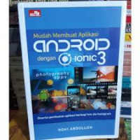 Mudah membuat aplikasi android dengan ionic 3