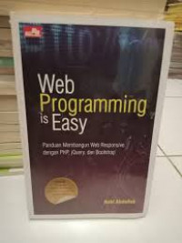 Web Programming is Easy