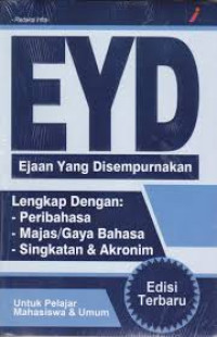 EYD ejaan yang disempurnakan edisi terbaru