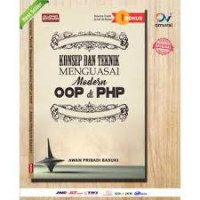 Konsep dan teknik menguasai modern Oop di PHP