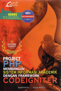 Project PHP membangun sistem informasi akademik dengan framework codeigniter