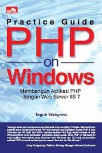 Practice guide PHP on windows