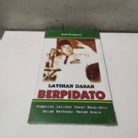 Latihan Dasar Berpidato