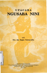 Upacara Ngusaba Nini