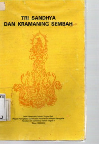 Tri sandhya dan kramaning sembah