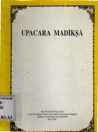 Upacara Madiksa