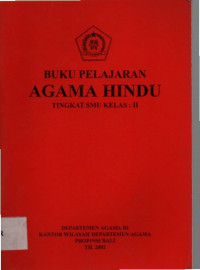 Agama Hindu tingkat SMU Kelas 2 Th.2002