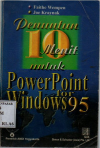 Penuntun 10 Menit Untuk Power Point For Windows 95