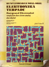 Image of Kunci / Jawaban Soal-soal Elektronika Terpadu
