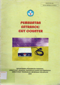 Pembuatan Entrance/Exit Counter