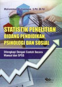 Statistik Penelitian Bidang Pendidikan, Psikologi Dan Sosial