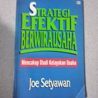 Strategi Efektif Berwirausaha