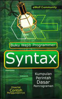 Buku Wajib Programmer : Syntax