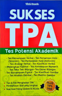 Sukses TPA Tes Potensi Akademik