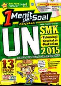 1 Menit persoal kerjakan UN SMK Teknologi,Kesehatan,dan Pertanian 2015